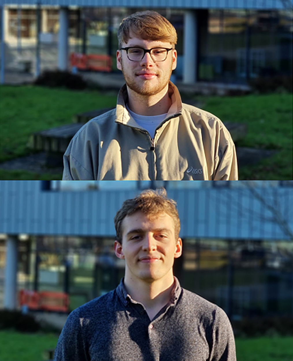 Image of Lewis Johnston and Charles Scott